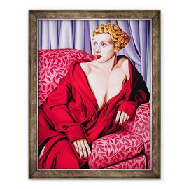 Tablou inramat - Catherine Abel - Kimono Rosu - - Roveli
