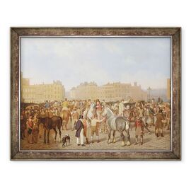 Tablou inramat - Jacques-Laurent Agasse - Piata veche Smithfield, Londra - - Roveli