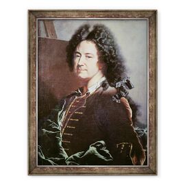 Tablou inramat - Hyacinthe Francois Rigaud - Autoportret - - Roveli