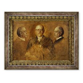 Tablou inramat - Franz Seraph von Lenbach - Printul Otto von Bismarck - - Roveli