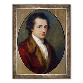 Tablou inramat - Angelica Kauffmann - Johann Wolfgang von Goethe - - Roveli