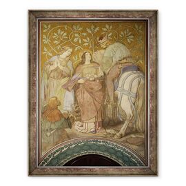 Tablou inramat - Moritz Ludwig von Schwind - Miracolul Rose - - Roveli