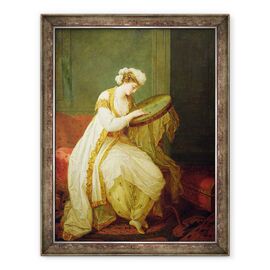 Tablou inramat - Angelica Kauffmann - O femeie turca - - Roveli
