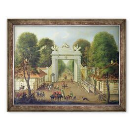 Tablou inramat - Dismar Degen - Santinela la Jaegertor, Potsdam - - Roveli