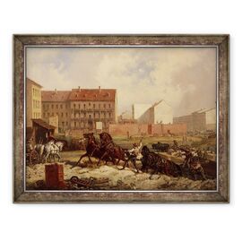 Tablou inramat - Friedrich Kaiser - Perioada promoterismului, Constructia Grenadierstrasse, Berlin - - Roveli