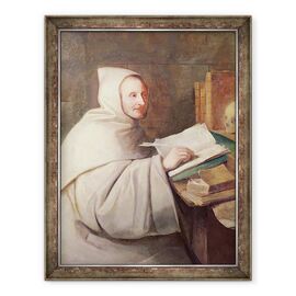 Tablou inramat - Hyacinthe Francois Rigaud - Abbot Armand-Jean le Bouthillier de Rance 1626-1700 - - Roveli