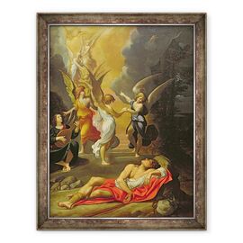 Tablou inramat - Lodovico Carracci - Visul lui Iacov - - Roveli