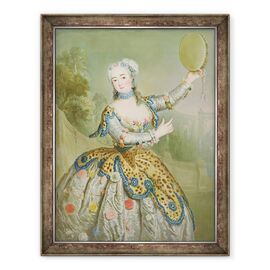 Tablou inramat - Antoine Pesne - Barbara Campanini - - Roveli