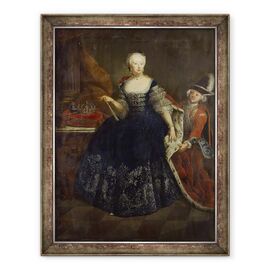 Tablou inramat - Antoine Pesne - Elisabeth Christine von Braunschweig ca regina - - Roveli