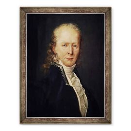 Tablou inramat - Scoala franceza - Portret De Benjamin Constant - - Roveli