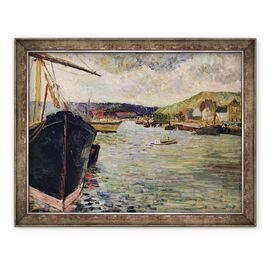 Tablou inramat - Paul Gauguin - Port la Rouen - - Roveli
