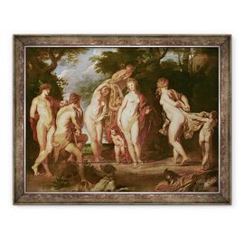 Tablou inramat - Peter Paul Rubens - Hotararea de la Paris - - Roveli