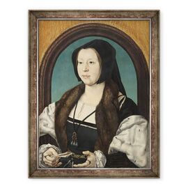 Tablou inramat - Jan Gossaert - Portret De Anna de Berghes - - Roveli