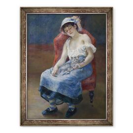 Tablou inramat - Pierre Auguste Renoir - Fata de dormit - - Roveli