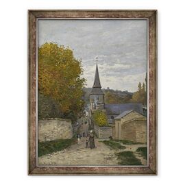 Tablou inramat - Claude Monet - Strada din Sainte-Adresse - - Roveli