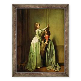 Tablou inramat - Louis Leopold Boilly - La intrare - - Roveli