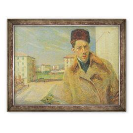 Tablou inramat - Umberto Boccioni - Autoportret II - - Roveli