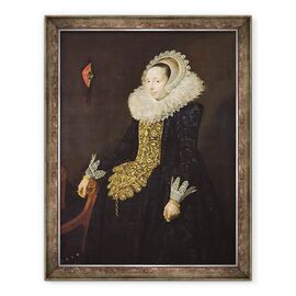 Tablou inramat - Frans Hals - Catarina Ambele van der Eem - - Roveli
