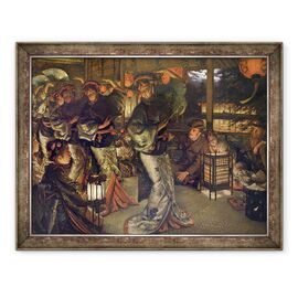 Tablou inramat - James Jacques Joseph Tissot - Fiul risipitor intr-o tara straina - - Roveli