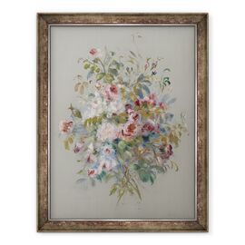 Tablou inramat - Pierre Auguste Renoir - Buchet de trandafiri - - Roveli
