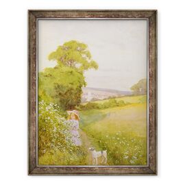 Tablou inramat - Thomas Frederick Mason Sheard - Culegerea Flori - - Roveli