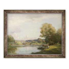 Tablou inramat - William Kay Blacklock - Vara la Hemingford Grey - - Roveli