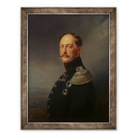 Tablou inramat - Franz Kruger - Nicolae I - - Roveli