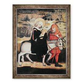 Tablou inramat - Master of the Lord's Passion - Zbor in Egipt - - Roveli