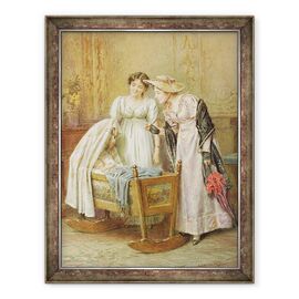 Tablou inramat - George Goodwin Kilburne - Patutul - - Roveli