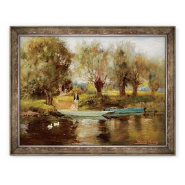 Tablou inramat - Henry John Yeend King - Cu feribotul la Clifton - - Roveli