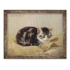 Tablou inramat - Henriette Ronner-Knip - Tabby - - Roveli