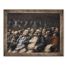 Tablou inramat - Honore Daumier - Seat Orchestra - - Roveli