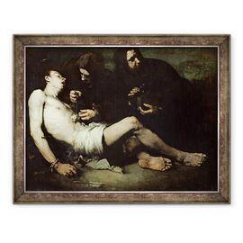 Tablou inramat - Auguste Theodule Ribot - Sfantul Sebastian - - Roveli