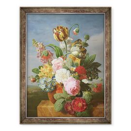 Tablou inramat - Jan Frans van Dael - Buchet de flori in vaza - - Roveli