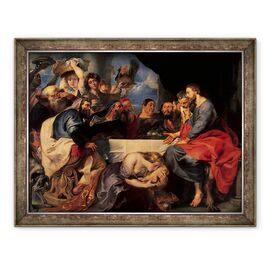 Tablou inramat - Peter Paul Rubens - Sarbatoarea in casa lui Simon Fariseul - - Roveli