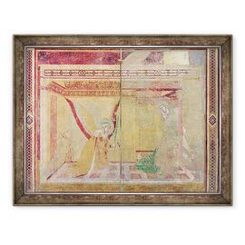 Tablou inramat - Ambrogio Lorenzetti - Buna Vestire - - Roveli