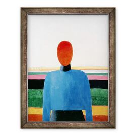 Tablou inramat - Kazimir Severinovich Malevich - Bustul Femeii - - Roveli