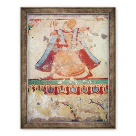 Tablou inramat - Etruscan - Dansatoare, din Mormantul Leilor - - Roveli