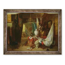Tablou inramat - Alexandre Couder - Interior - - Roveli