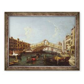 Tablou inramat - Canaletto - Rialto in Venetia - - Roveli