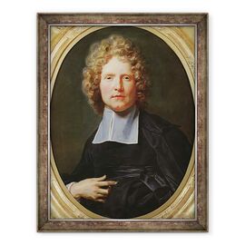Tablou inramat - Jean-Baptiste Jouvenet - Portretul unui Canon - - Roveli