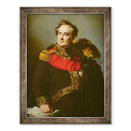 Tablou inramat - Pierre Antoine Augustin Vafflard - General Decaen - - Roveli