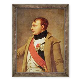 Tablou inramat - Baron Antoine Jean Gros - Detaliu al intalnirii lui Napoleon Francis al II-lea dupa batalia de la Austerlitz - - Roveli
