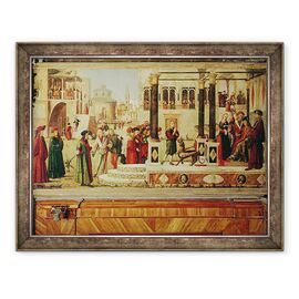Tablou inramat - Vittore Carpaccio - Miracolul Sfantului Trifoniu - - Roveli