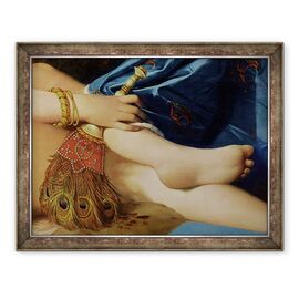 Tablou inramat - Jean Auguste Dominique Ingres - Detaliu al Marii Odalisci - - Roveli