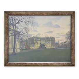 Tablou inramat - Julian Barrow - Seara de primavara, Hyde Park Corner - - Roveli