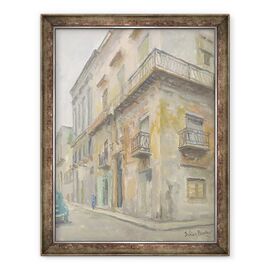 Tablou inramat - Julian Barrow - Havana Street Corner - - Roveli