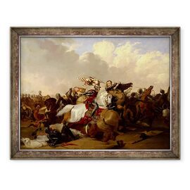 Tablou inramat - Abraham Cooper - Batalia de la Bosworth - - Roveli