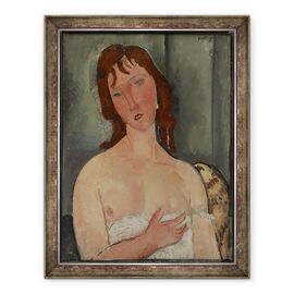 Tablou inramat - Amedeo Modigliani - Portretul unei tinere Femei - - Roveli