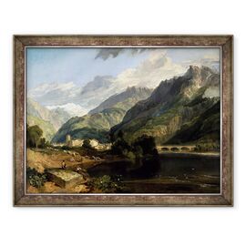 Tablou inramat - Joseph Mallord William Turner - Bonneville, Savoy - - Roveli